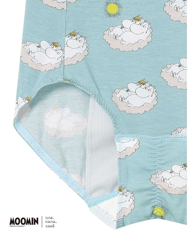 une nana cool 【MOOMIN × une nana cool 】ナイト用サニタリーショーツ BU