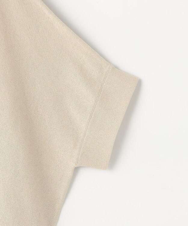 自由区 ドライシアーファインゲージプルオーバー ニット ベージュ