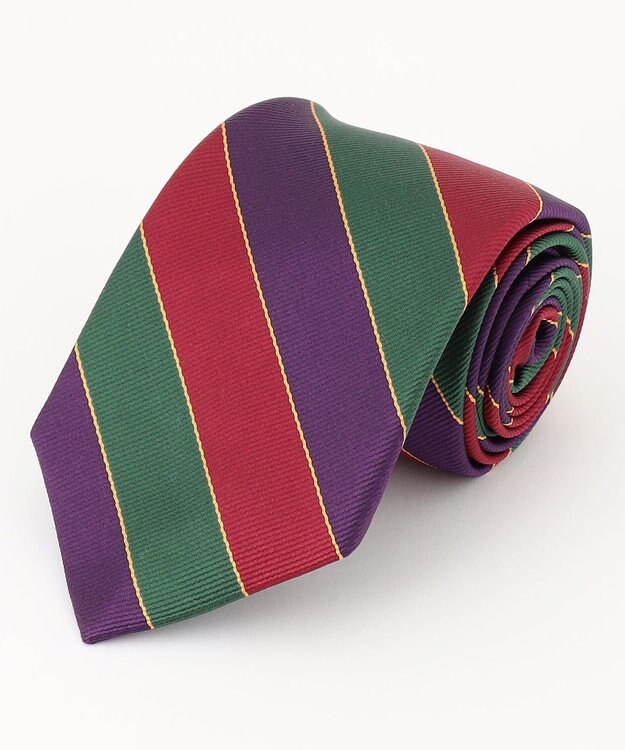 J.PRESS MEN オーセンティック / レジメンタル ネクタイ パープル系2