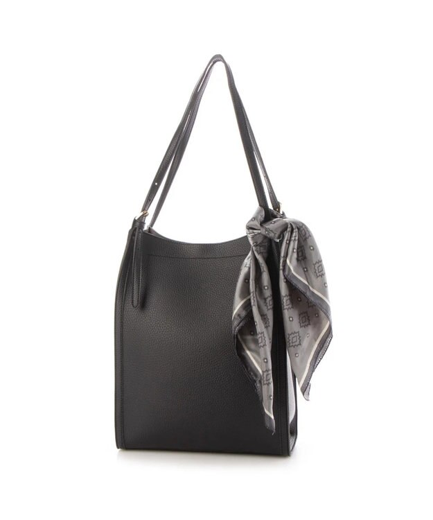 UNBILLION cachecache チェンジスカーフA4縦型トートバッグ ブラック