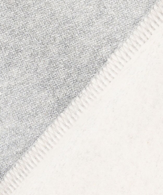 組曲 【WEB限定】シャイニーラメ パーカー シルバー系