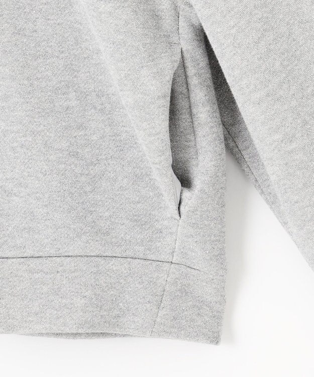 組曲 【WEB限定】シャイニーラメ パーカー シルバー系