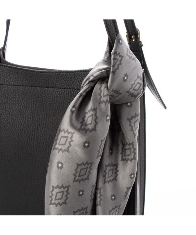 UNBILLION cachecache チェンジスカーフA4縦型トートバッグ ブラック