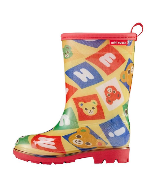MIKI HOUSE HOT BISCUITS 【ミキハウス】【13-19cm】 レインブーツ マルチカラー