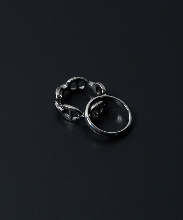 WEGO 2Pデザインリング 柄2