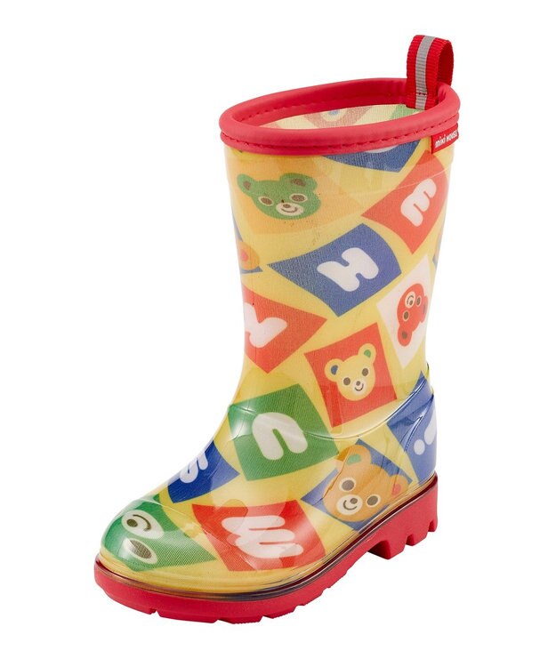 MIKI HOUSE HOT BISCUITS 【ミキハウス】【13-19cm】 レインブーツ マルチカラー