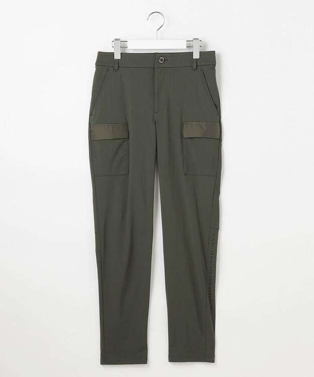 23区GOLF 【WOMEN】メリルハイテンションカーゴパンツ 360°ストレッチ ダークグリーン系