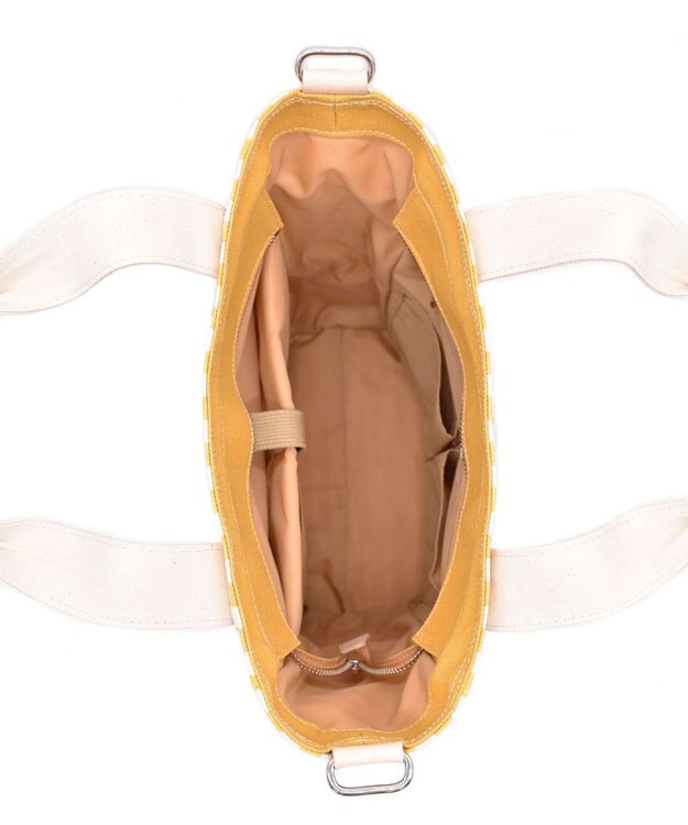 MIYABIYA La quoh with kirakaracho 帆布 2wayトート（L） 菜の花(なのはな)