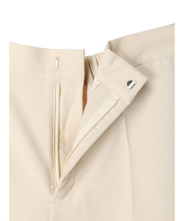 earth music&ecology Ｔ／Ｒストレートパンツ（Ｉｖｏｒｙ） Ivory