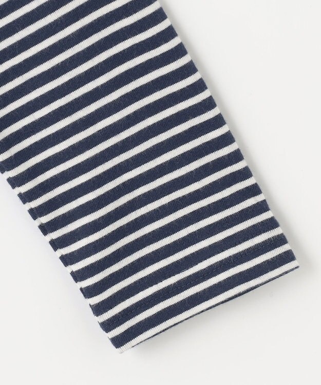 組曲 KIDS 【110-140cm】トリコボーダー Tシャツ ネイビー系1