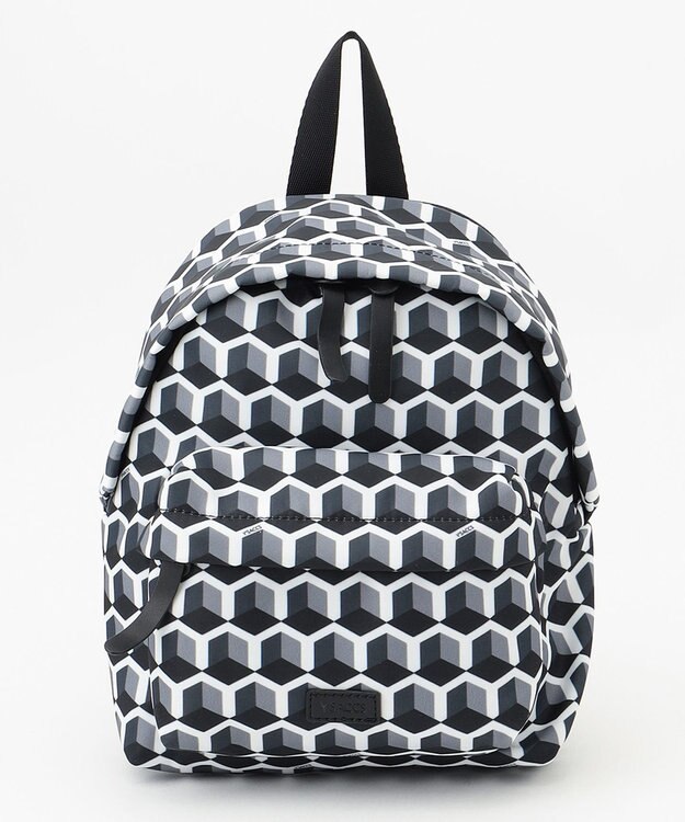 Y'SACCS キュービックモノグラム　ミニリュックサック ブラック