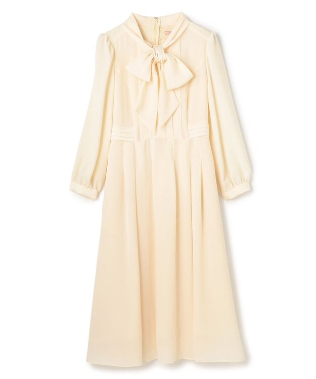 TOCCA 【宮本茉由さん着用】PROMISE RIBBON ROSETTE ドレス イエロー系