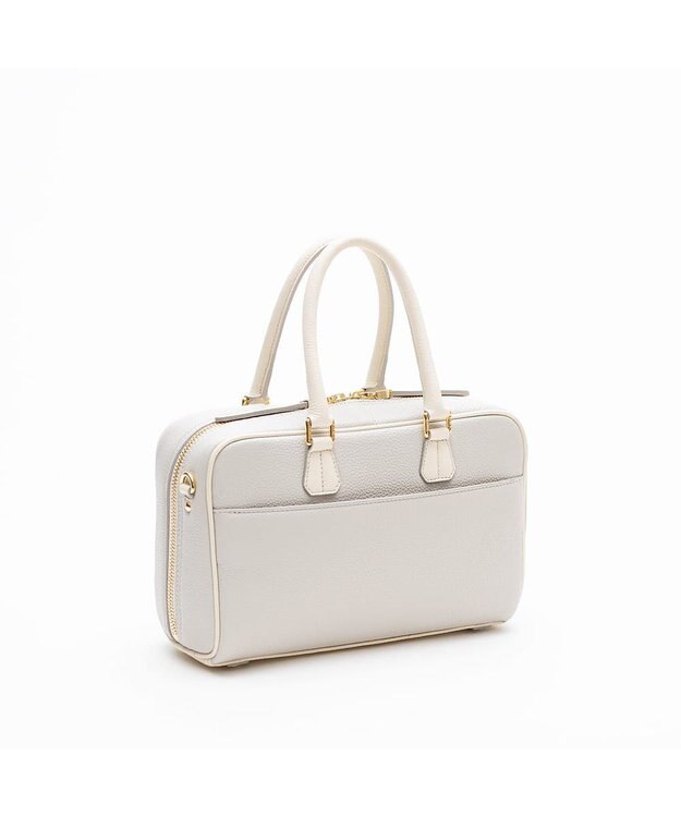 A.D.M.J. 【牛革】モーツァルト/バイカラーボストン25cm(ショルダーストラップ付) DAUPHIN×MOON