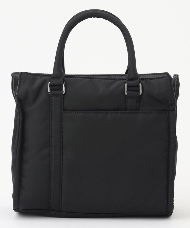 Y'SACCS ツイルナイロン　スクエアトート　Sサイズ ブラック