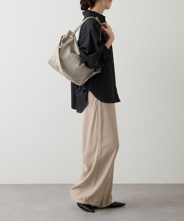 russet コーデュラナイロン3WAYトートバッグ(CE-1662) L.Greige