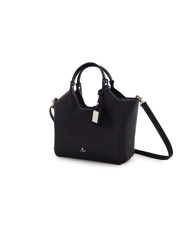 PELLE BORSA 2WAYバッグ Reinette レネット 9090 ブラック