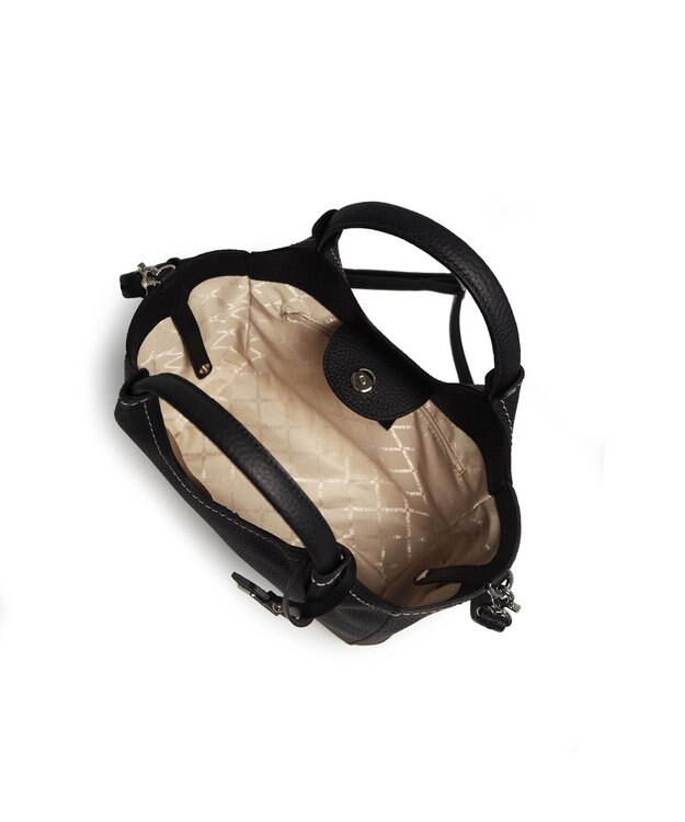 PELLE BORSA 2WAYバッグ Reinette レネット 9090 ブラック
