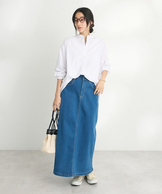 CRAFT STANDARD BOUTIQUE バックフリルシャツ Off White