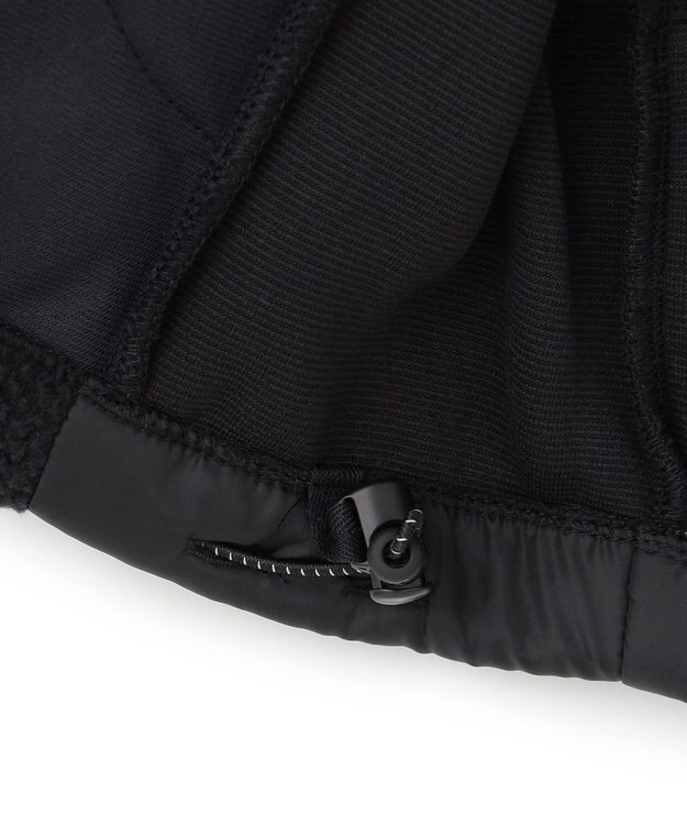 UNFILO MENS 【男女兼用】ポーラテック ボアベスト ブラック