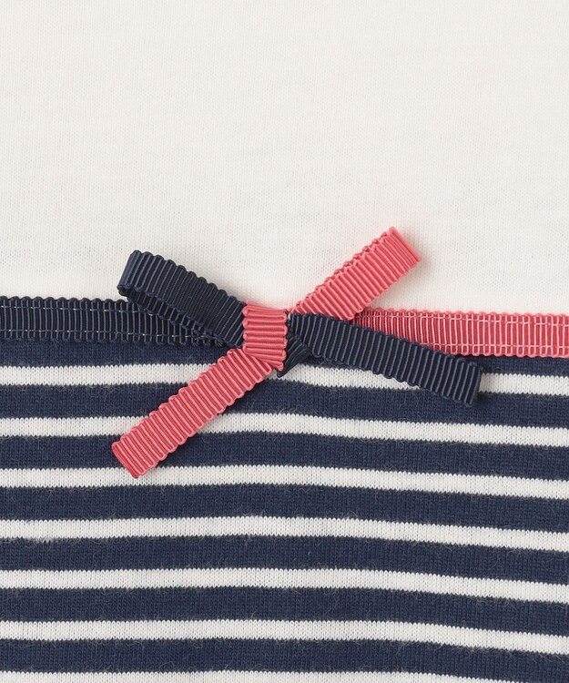 組曲 KIDS 【110-140cm】トリコボーダー Tシャツ ネイビー系1