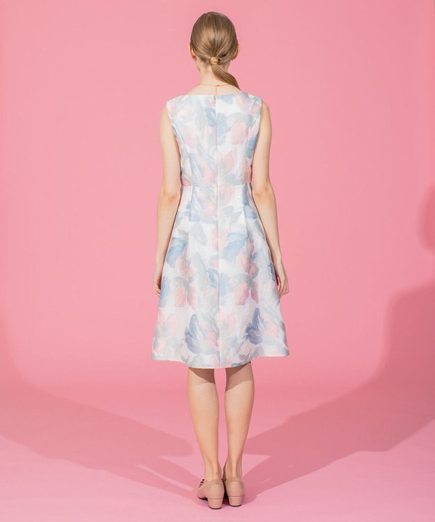 TOCCA 【洗える！】MOONLIGHT ドレス サックスブルー系