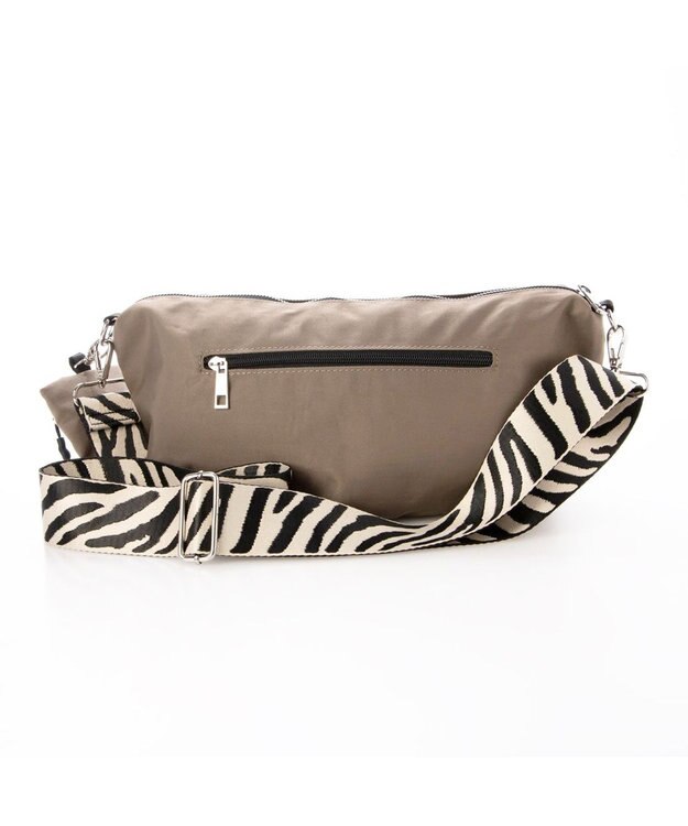 UNBILLION カシュカシュ cachecache / ワイドテープナイロンショルダー ブラウン