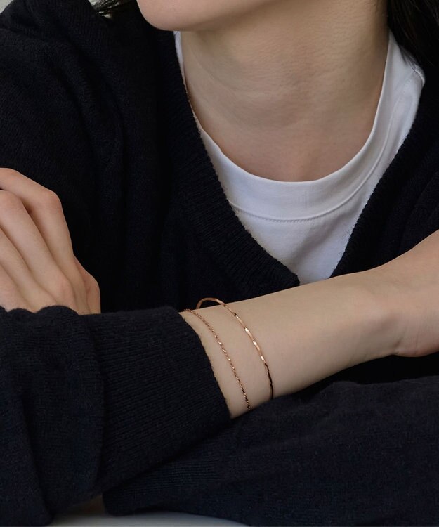 Phoebe クラッカードレーブバングル ローズゴールド ローズゴールド