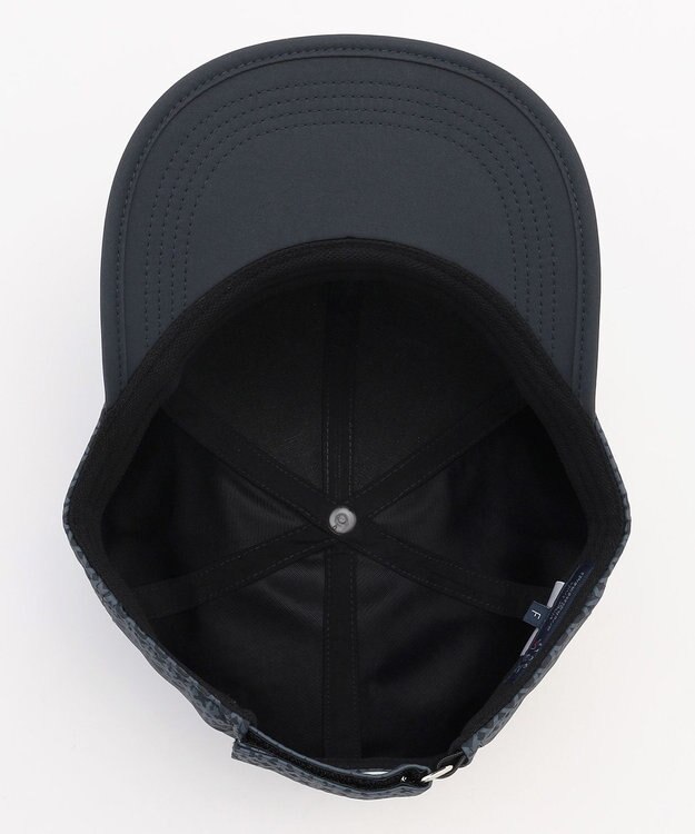 23区GOLF 【UNISEX】モノグラムプリントキャップ ポケッタブル ネイビー系