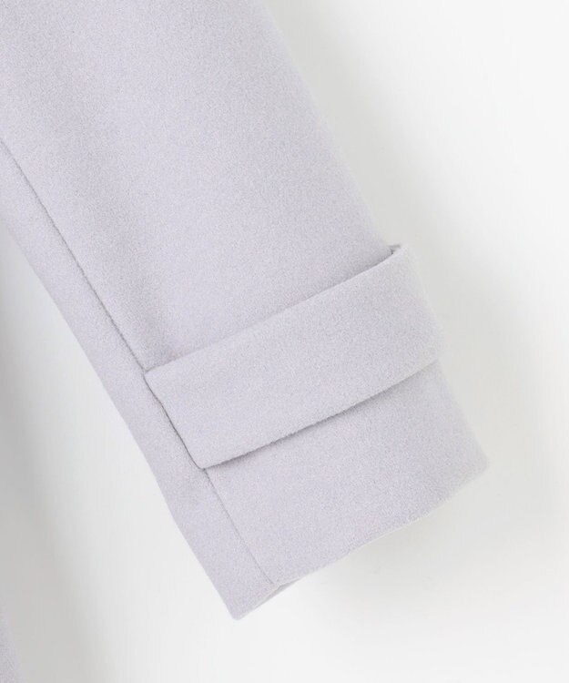 ANY SIS S ウールライクロング チェスターコート アイスグレー