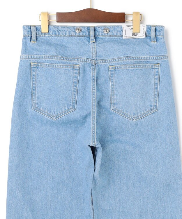 J.PRESS MEN 【J.PRESS ORIGINALS】SHIOTA 5 Pocket Piped Stem Denim Pants / Japan Made サックスブルー系