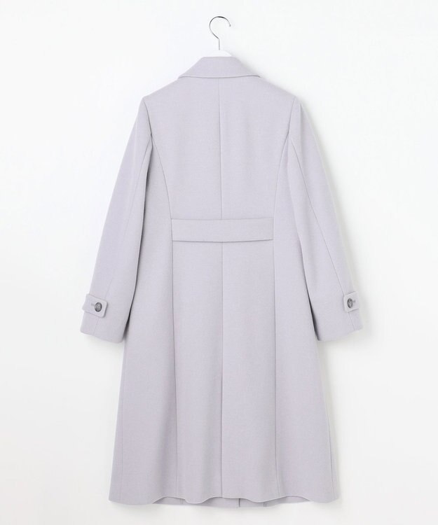 ANY SIS S ウールライクロング チェスターコート アイスグレー