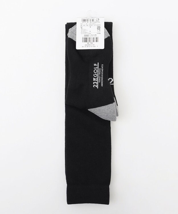 23区GOLF 【WOMEN】ニーハイソックス ブラック系