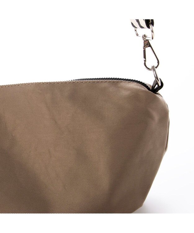 UNBILLION カシュカシュ cachecache / ワイドテープナイロンショルダー ブラウン