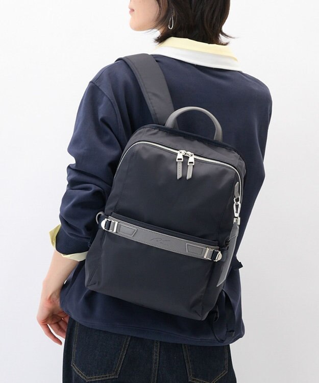 ACE BAGS & LUGGAGE W&.Day/Night リッカノーツ スクエアリュック A4サイズ 13.3インチPC収納 19161 ダブルアンドデイナイト ネイビー