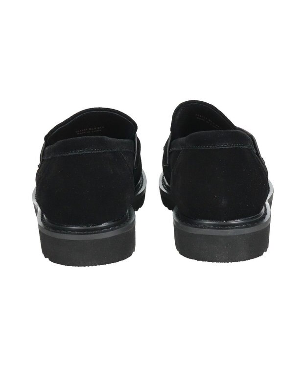 Bridget Birkin 【PARADIS COULEUR】オブリークトウタッセルローファー ブラックスウェード