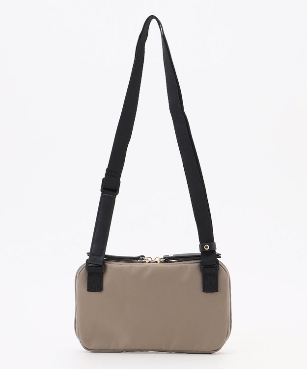 LA BAGAGERIE 【maison vert】 【撥水】撥水ナイロン多機能ポシェット グレージュ