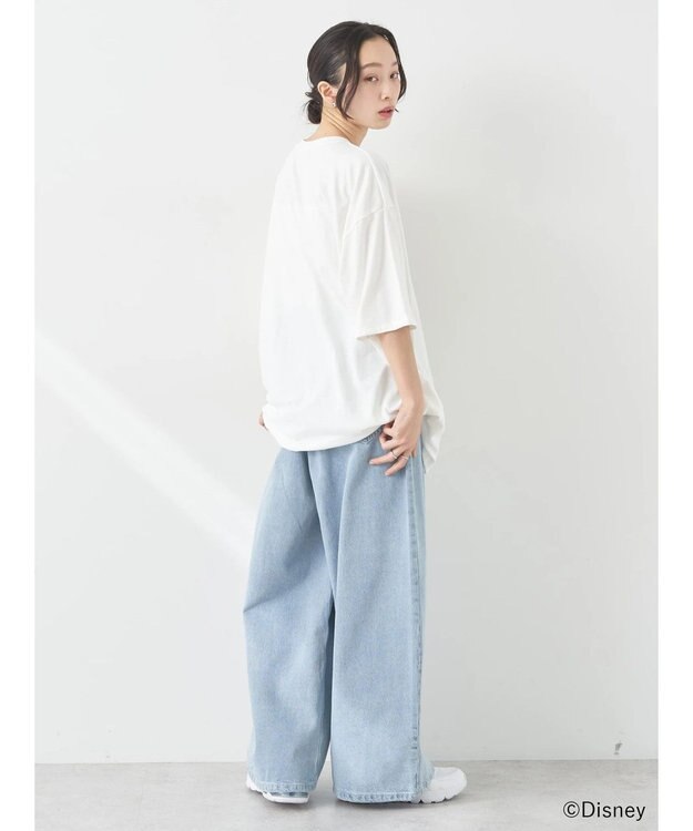 earth music&ecology Ｇｏｏｆｙ＆Ｍａｘ／フロントアートＢＩＧＴｅｅ White