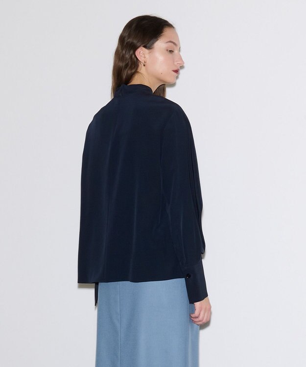 JOSEPH 【洗える】ニューシーディーシー　ブラウス Navy