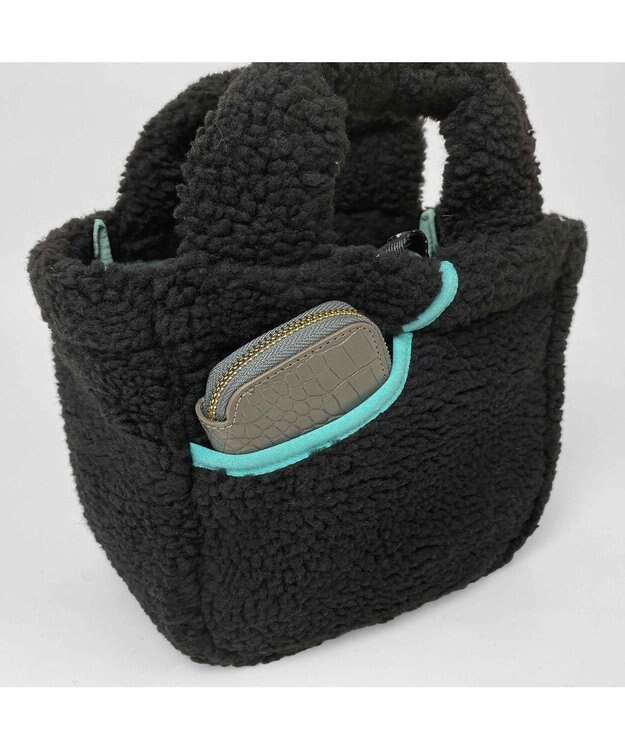 ROOTOTE 8345【スヌーピー】IP.デリ.ボア.ピーナッツ-8T 01：ブラック