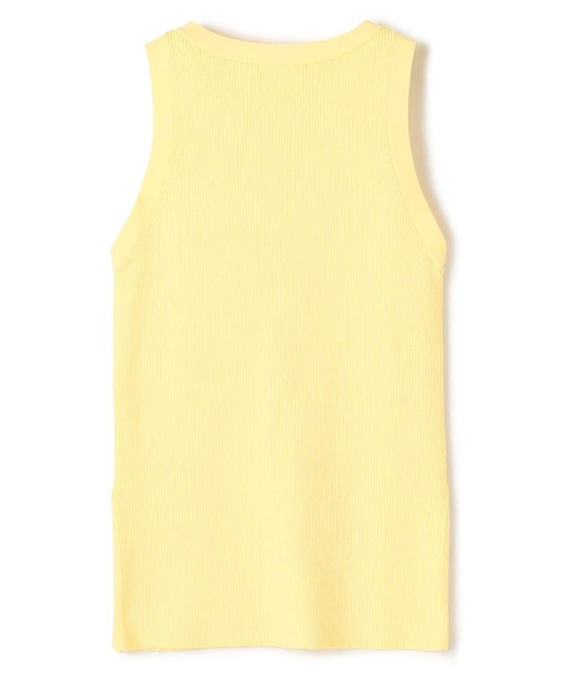 uncrave リブニット 2WAYタンクトップ イエロー