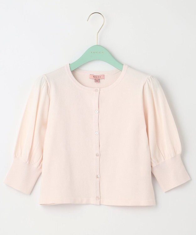 TOCCA 【洗える！】BALOON カーディガン ピンク系