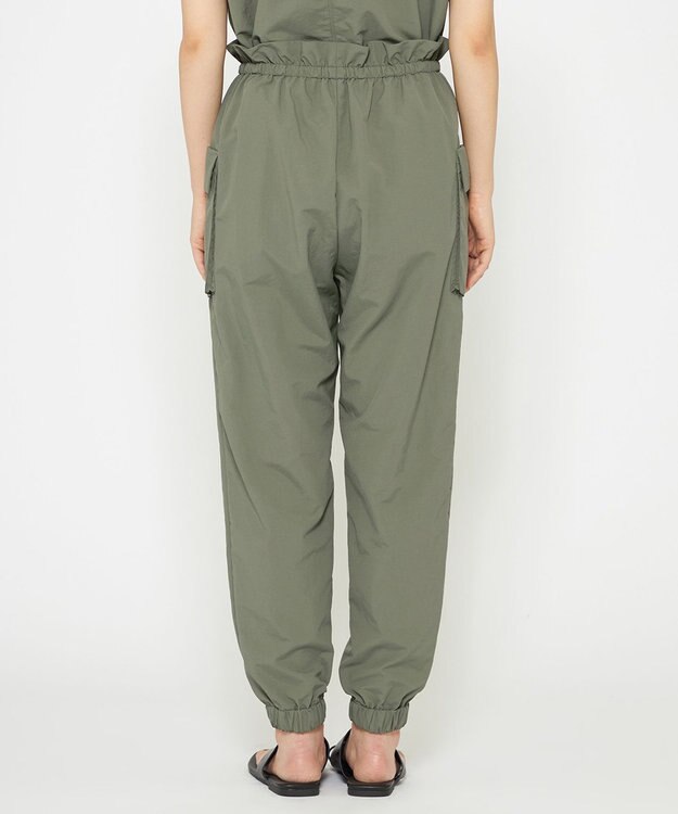 uncrave 【撥水・洗濯機洗い可】ライトプルーフナイロン パンツ（uncrave WHITE） カーキ