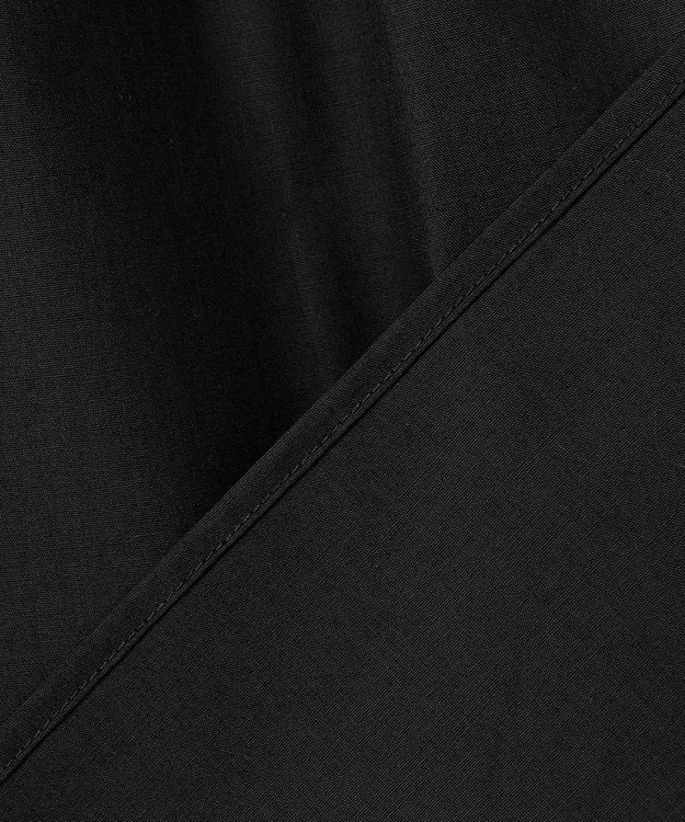 UNFILO L エンブロイダリー ブラウス ブラック