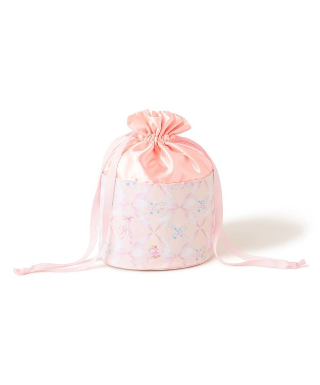 Chacott トゥリボンポーチ ロイヤルピンク