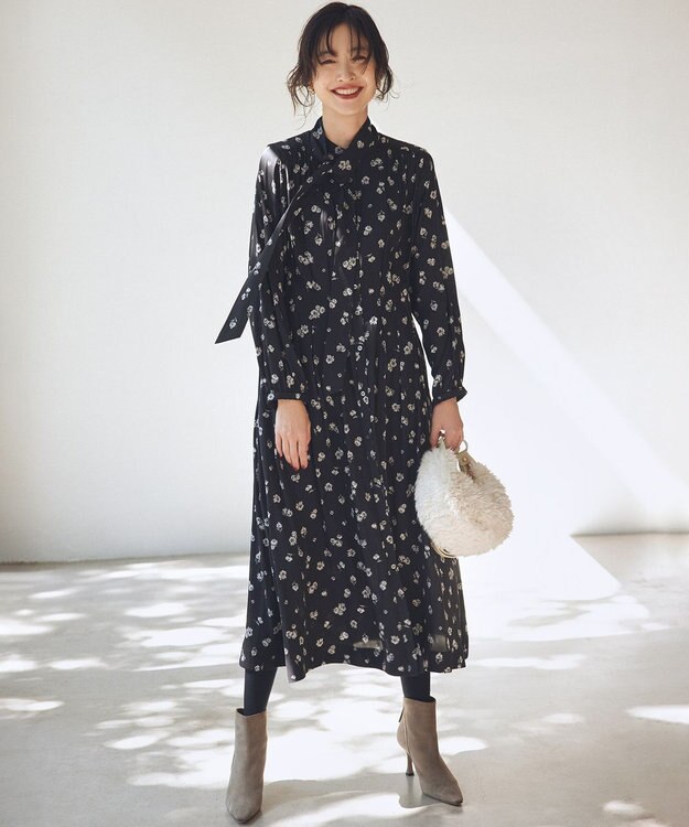 組曲 【加藤ローサさん着用】キャットショルダー バッグ アイボリー系