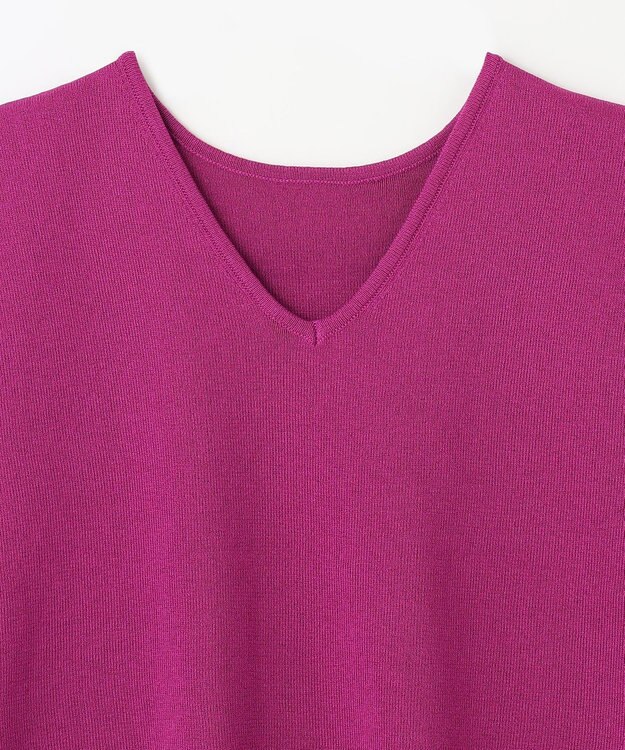 ANY 【前後2WAY/アンチピリング/洗濯機可】ノースリーブニット ピンク