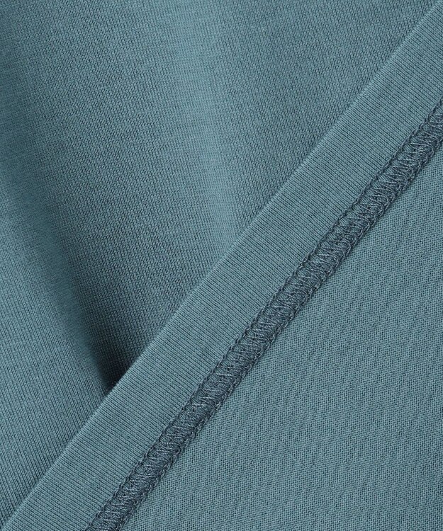 J.PRESS YORK STREET 【WOMEN】ツイストスリーブジャージ プルオーバー ピーコックグリーン系