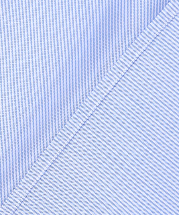 ICB 【先行予約】クリーンブロード ラッフルデザイン プルオーバーブラウス ブルーストライプ