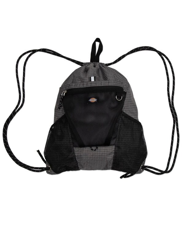 WEGO 【ユニセックス着用ITEM】別注Dickiesメッシュポケットナップサック グレー