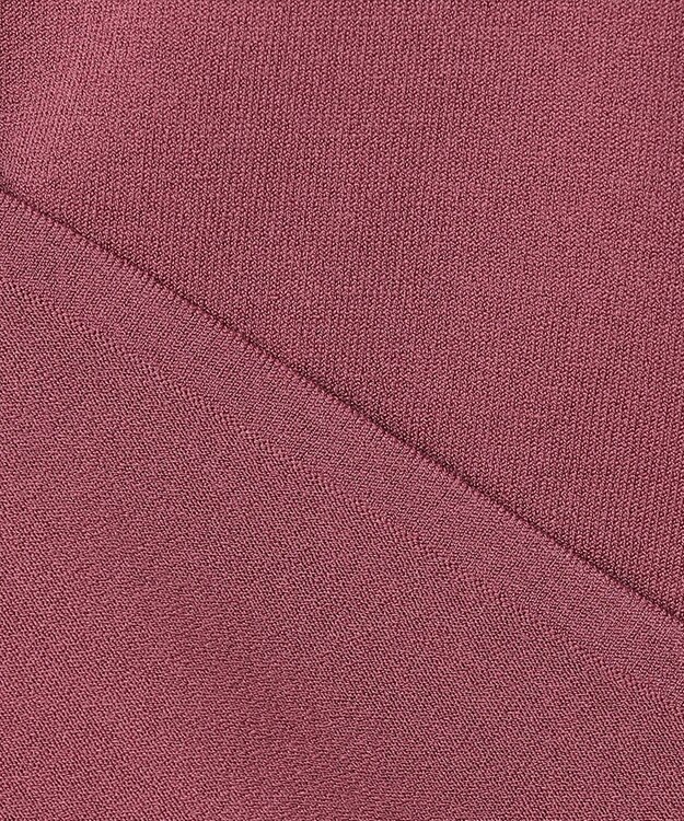 J.PRESS LADIES L 【洗える】レーヨンエリートストレッチ ギャザースリーブ ニット ローズピンク系